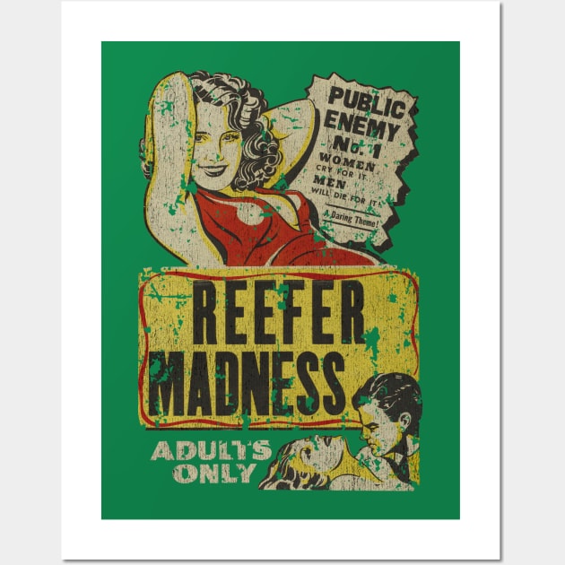 Reefer Madness Wall Art by JCD666